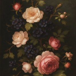 Papel De Seda Rosa Vintage Malhumorada