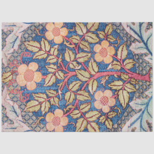 Papel De Seda Rosa Wreath, William Morris