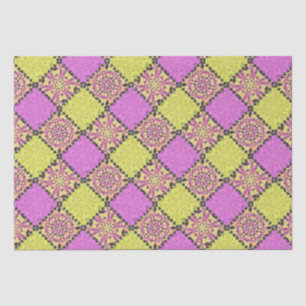 Papel De Seda Rosa y lima