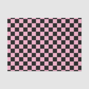 Papel De Seda Rosa y negro