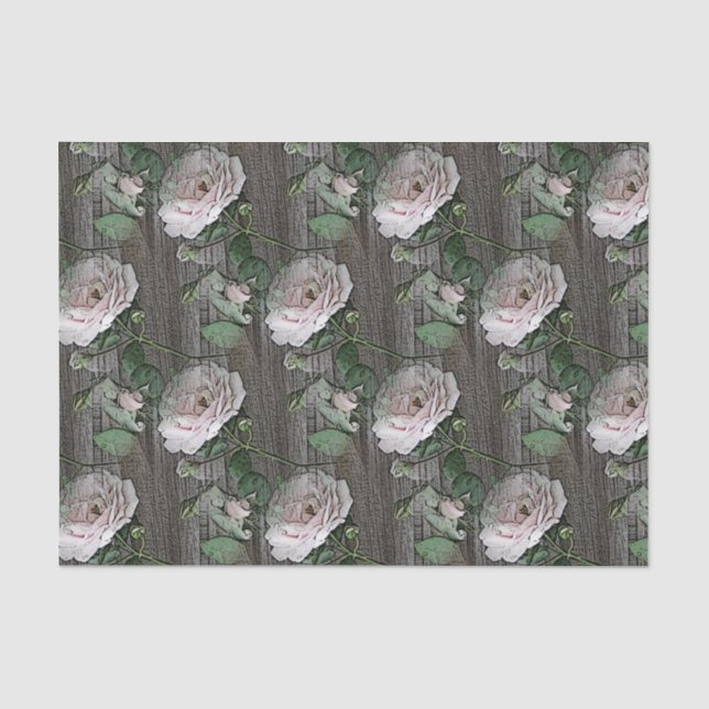 Papel De Seda Rosas (Anverso)