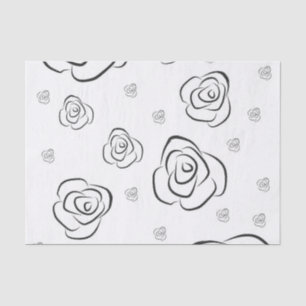 Papel De Seda Rosas