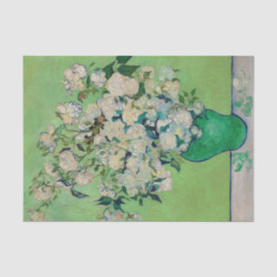 Papel De Seda Rosas, 1890 por Vincent van Gogh