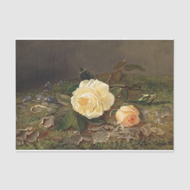 Papel De Seda Rosas Amarillas, Desnudos (Anverso)