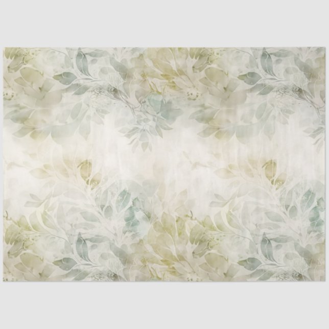 Papel De Seda Rosas Blancas (Anverso)