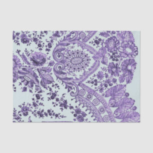 Papel De Seda Rosas de Purple Lace