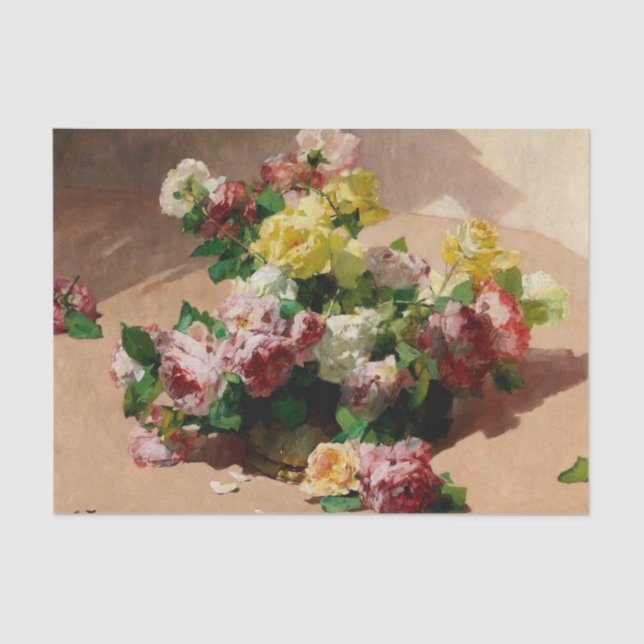 Papel De Seda Rosas, desinformación (Anverso)