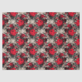 Papel De Seda Rosas góticos fiesta