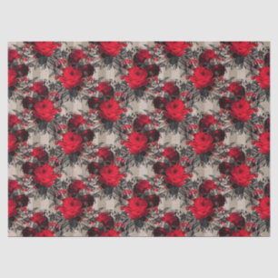 Papel De Seda Rosas góticos fiesta