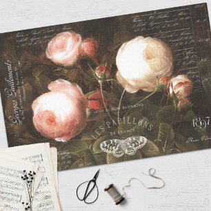 Papel De Seda Rosas holandeses y desconcierto de la época de la