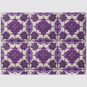 Papel De Seda Rosas morados bella colección moderna