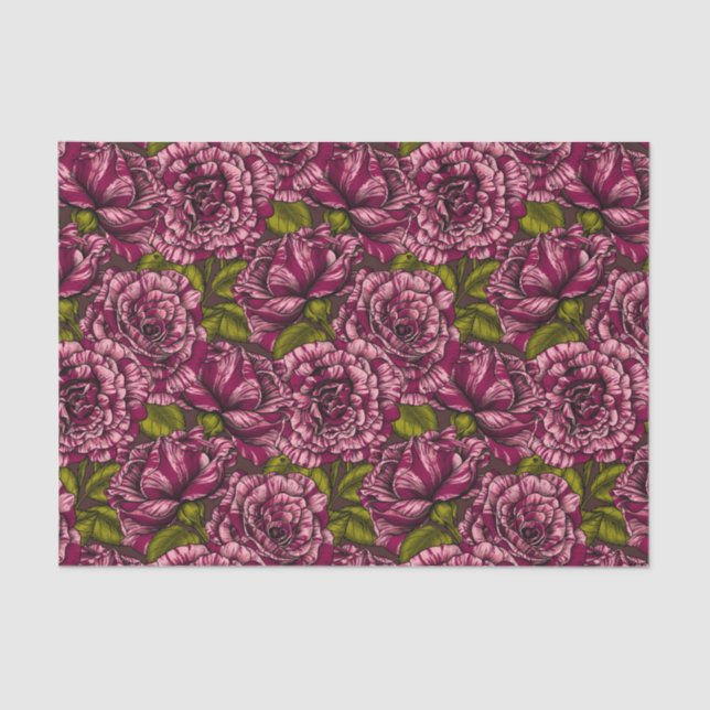 Papel De Seda Rosas para ti (Anverso)