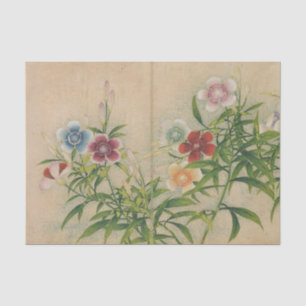 Papel De Seda Rosas por Zhang Ruoai