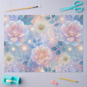 Papel De Seda Rosas rosadas 