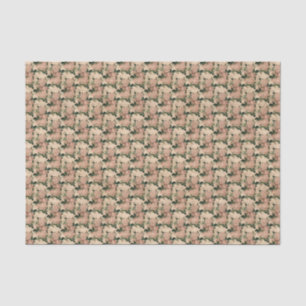 Papel De Seda Rosas rosadas pequeñas