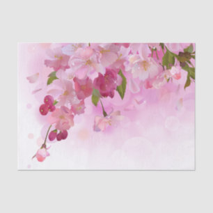 Papel De Seda Rosas rosados