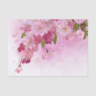 Papel De Seda Rosas rosados