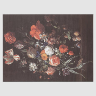 Papel De Seda Rosas, Tulipanes, Ranunculus de Rachel Ruysch