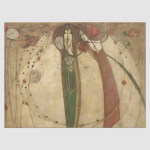 Papel De Seda Rose House de Margaret MacDonald MacKintosh