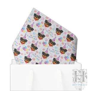 Papel de seda Rottweiler
