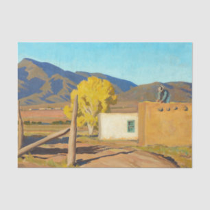 Papel De Seda Rótulos de otoño de 1931 por Maynard Dixon