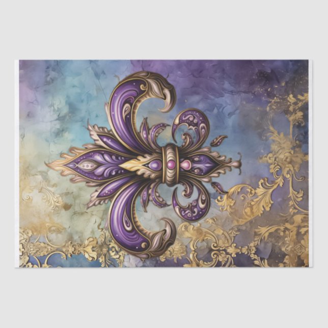 Papel De Seda Royal Carnival Fleur (Anverso)