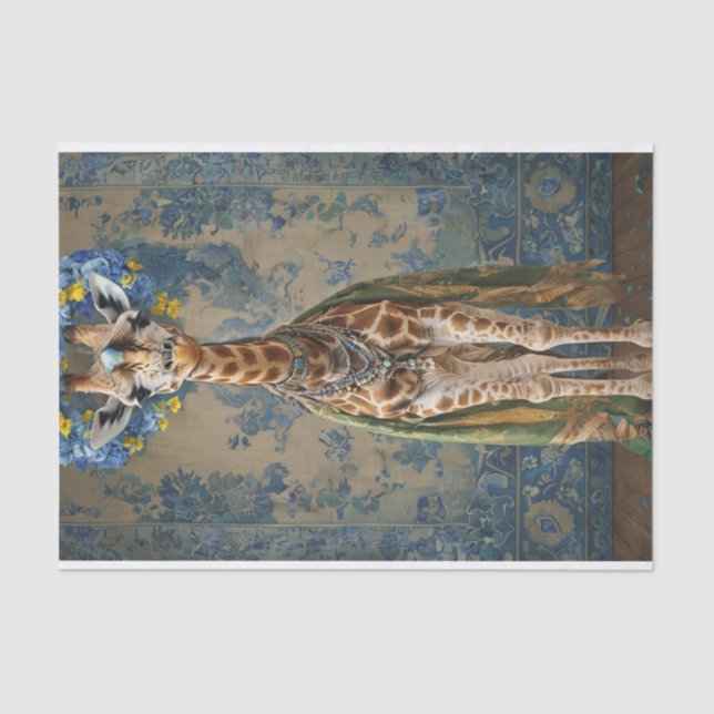 Papel De Seda Royal Giraffe (Anverso)