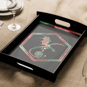 Papel De Seda RPG Dragón   Dados para jugadores de mesa de fanta