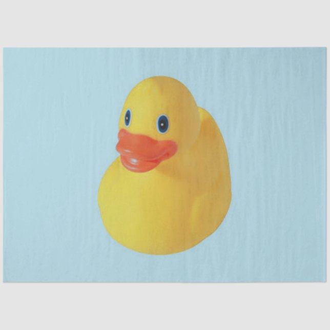 Papel De Seda Rubber Ducky (Anverso)