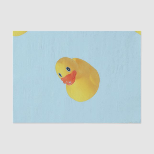 Papel De Seda Rubber Ducky (Anverso)