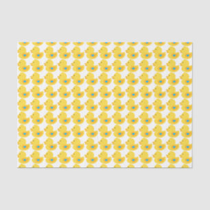 Papel De Seda Rubber Ducky Boy Baby Shower