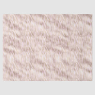 Papel De Seda Rubor Gold Zebra Print