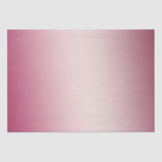 Papel De Seda Rubor Pink Burgundy Ombre (Anverso)