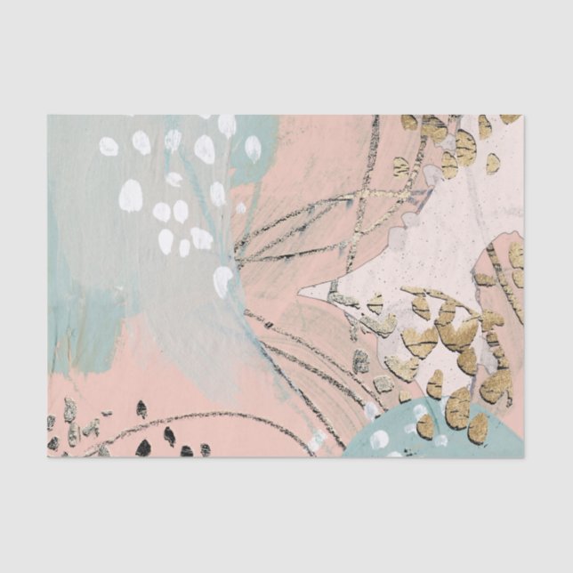 Papel De Seda Rubor y Oro I (Anverso)