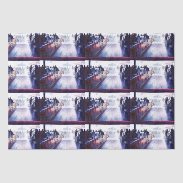 Papel De Seda Ruby's, Coney Island, Nueva York (Anverso)