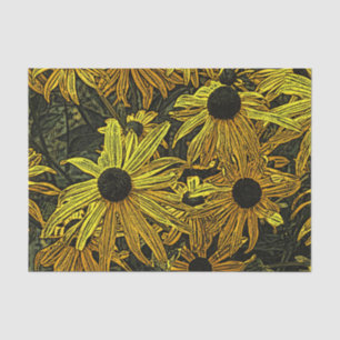 PAPEL DE SEDA RUDBECKIAS