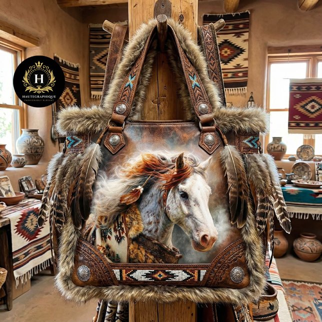 Papel De Seda Rustic Appaloosa Western Portrait (Subido por el creador)