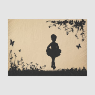 Papel De Seda Rustic Littlest Ballerina
