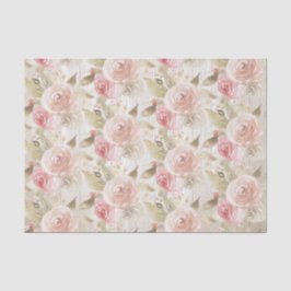 Papel De Seda Rustic Wood Rubor Rosa Baby Shower