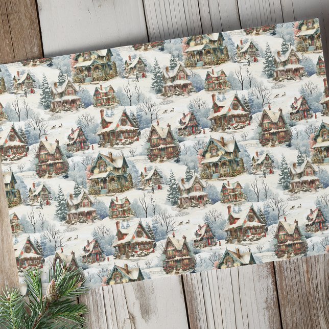 Papel De Seda Rústicas y pintorescas cabañas victorianas cubiert (Subido por el creador)