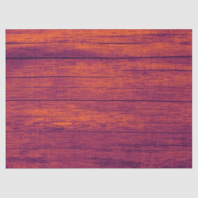 Papel De Seda Rústico elegante Naranja de textura artesanal Gran (Anverso)