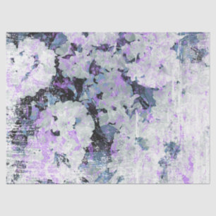 Papel De Seda *~* Rústico Grunge Rododendros Flores blancas rosa