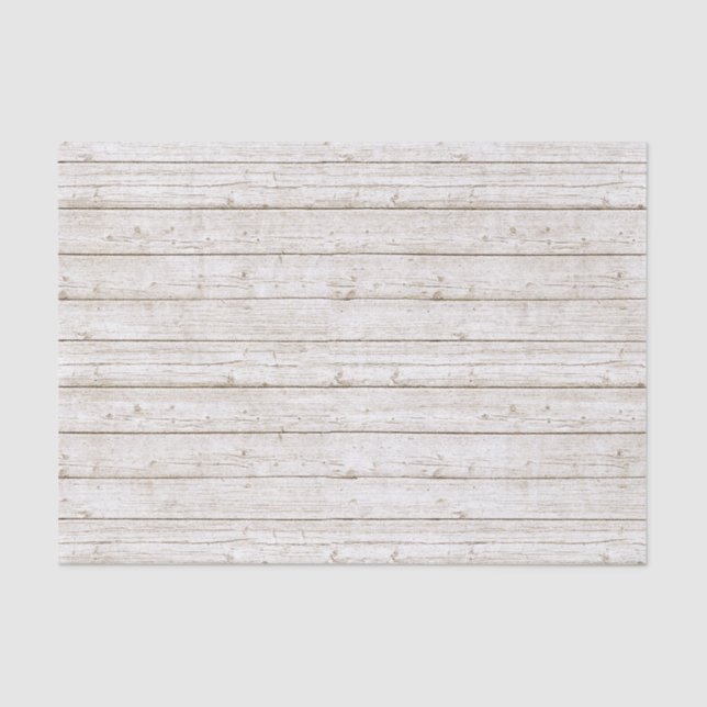 Papel De Seda Rústico tablero de madera pintada de blanco para B (Anverso)