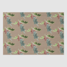 Rústicos Navidades de Kraft floral Holly Berries r