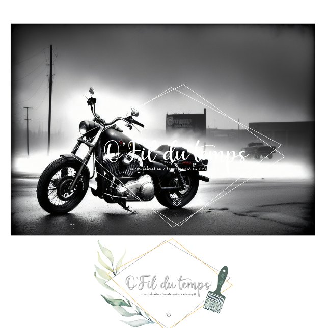 Papel De Seda Rusty old bike v5 post-apocallyptic Tissue paper (Subido por el creador)