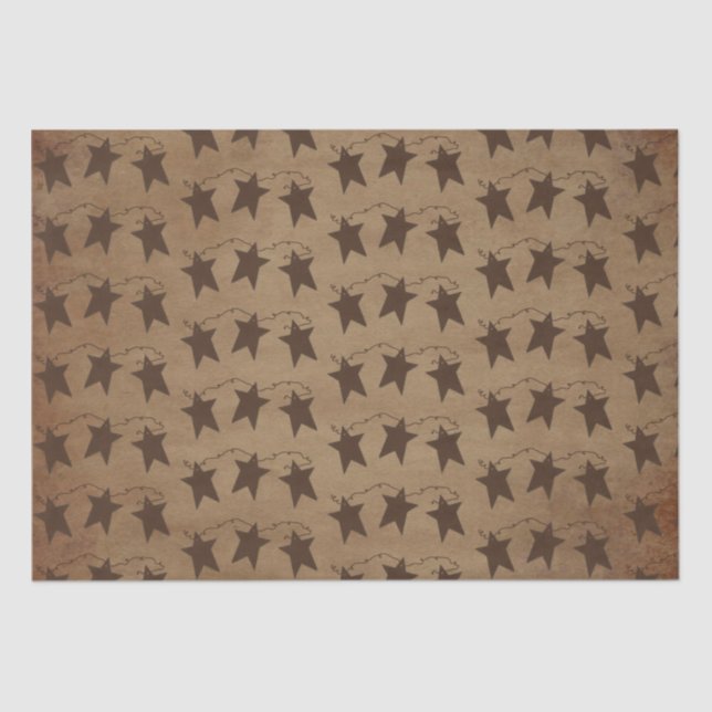 Papel De Seda Rusty Stars Tissue Paper (Anverso)