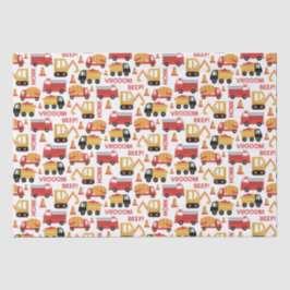 Papel De Seda ¡Ruum Honk Beep! Camiones