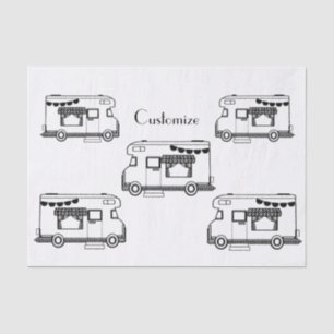 Papel De Seda RV Camper Caravana Thunder_Cove