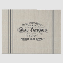 Papel De Seda Saco francés del grano del cacao