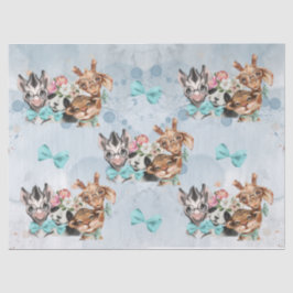 Papel De Seda Safari Wildone baby ducha